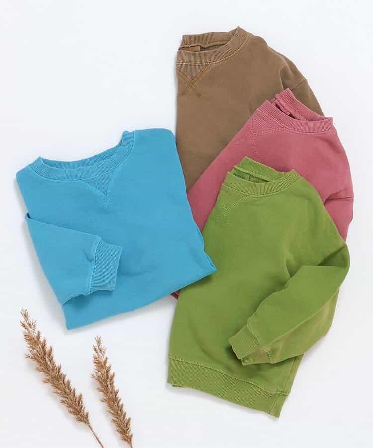 多色可選成品染色衛衣