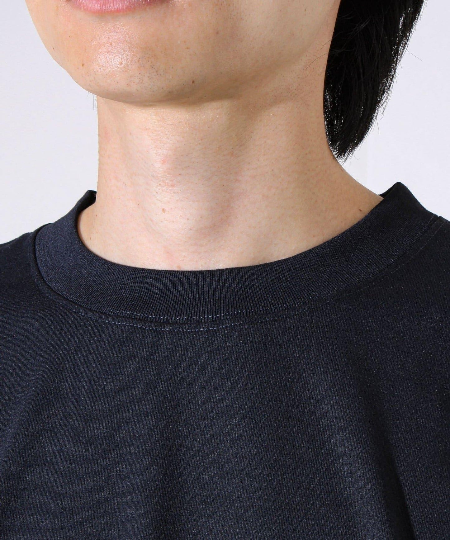 【MARUDE COTTON】繩帶刺繡長袖T恤