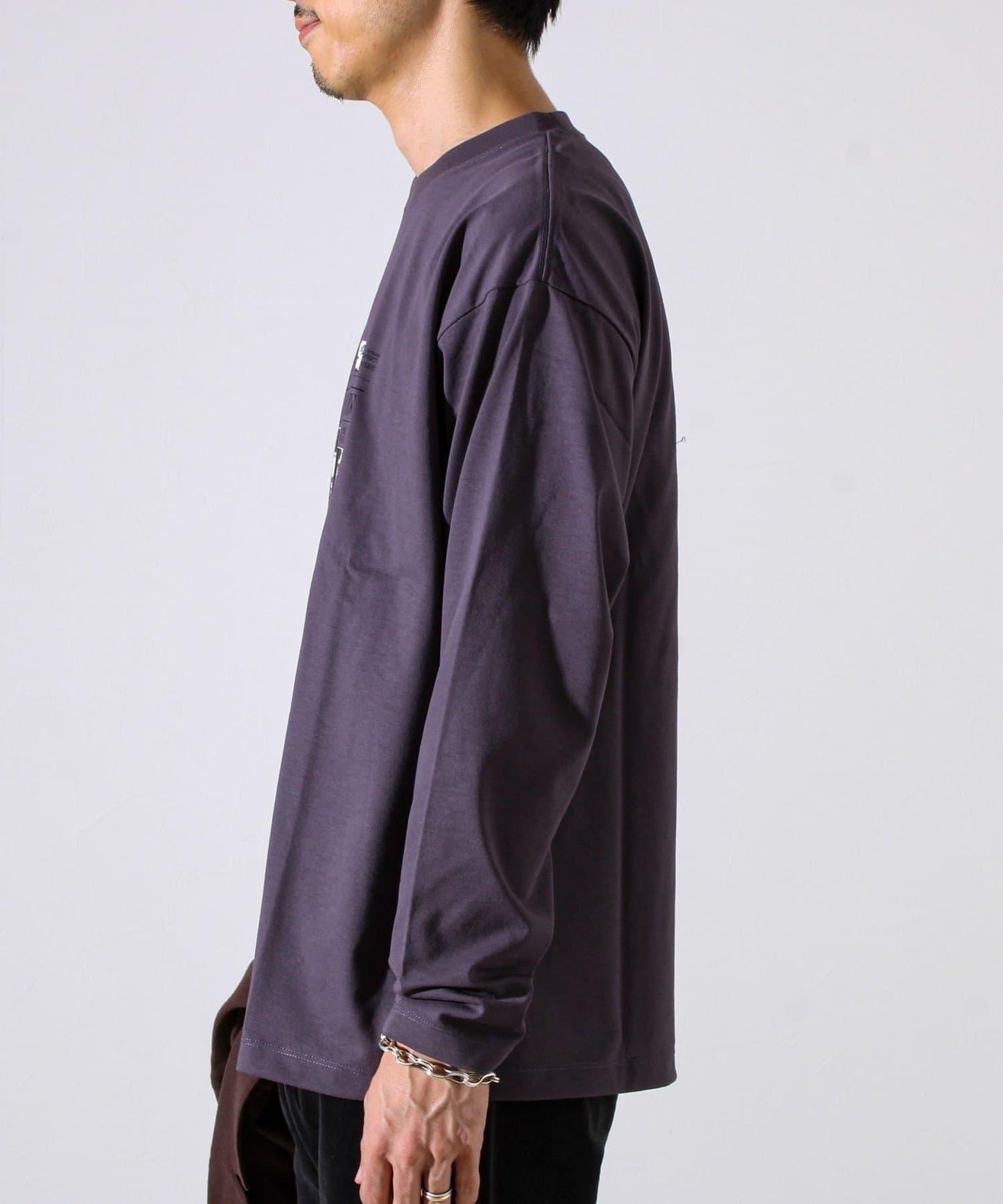 【MARUDE COTTON】印花長袖T恤