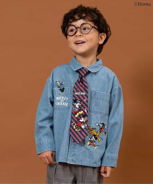 迪士尼角色/牛仔襯衫《米奇鼠》