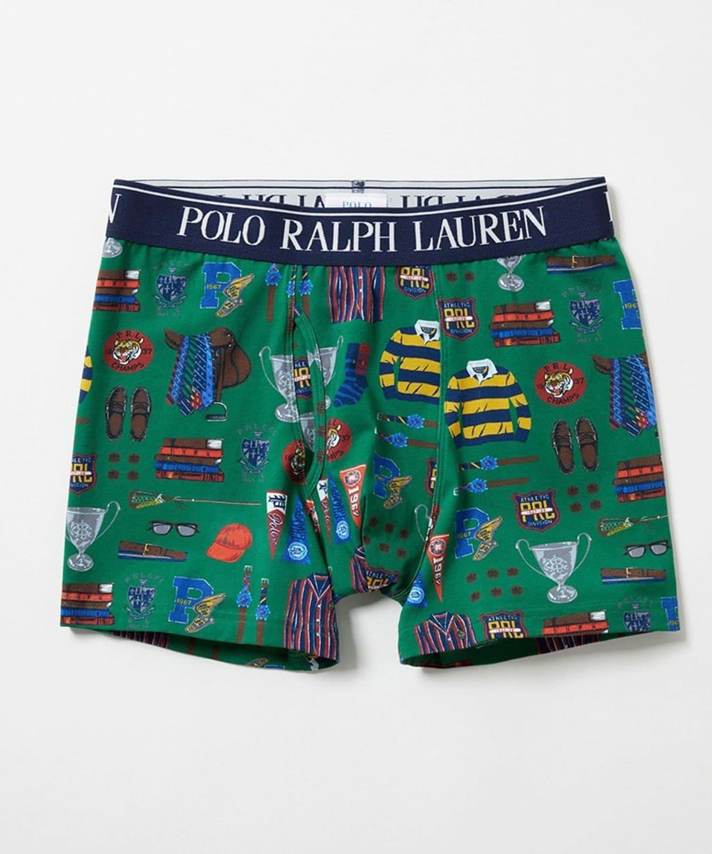 【POLO RALPH LAUREN】拼接圖案男士平角內褲