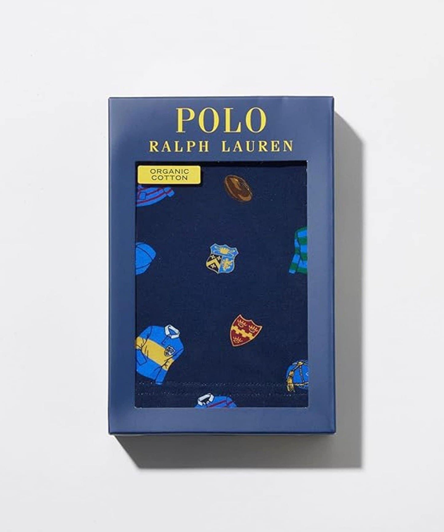 【POLO RALPH LAUREN】拼接圖案男士平角內褲