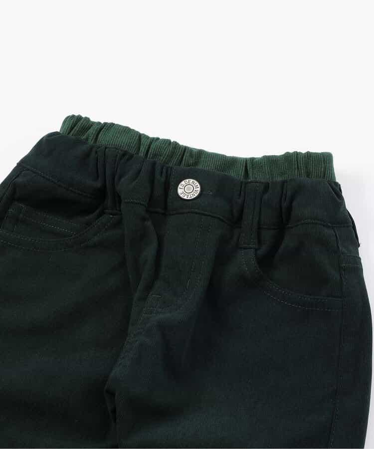 彈力斜紋長褲 10分長度