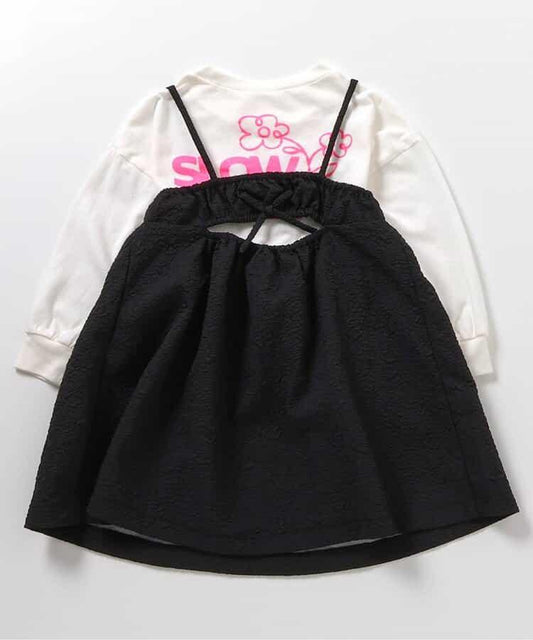 2件裝提花連衣裙