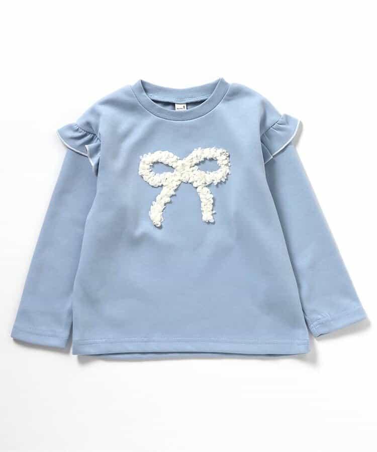 女孩圖案衛衣風格T恤