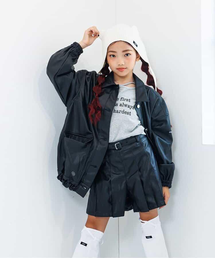 仿皮夾克