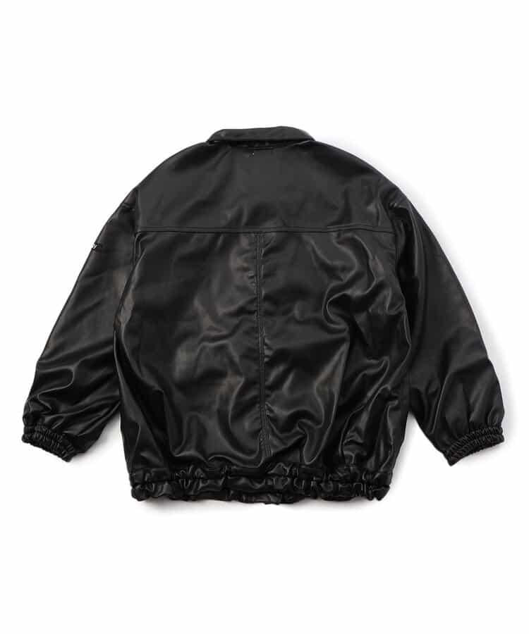仿皮夾克