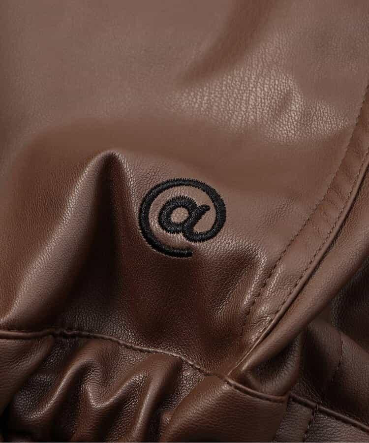 仿皮夾克