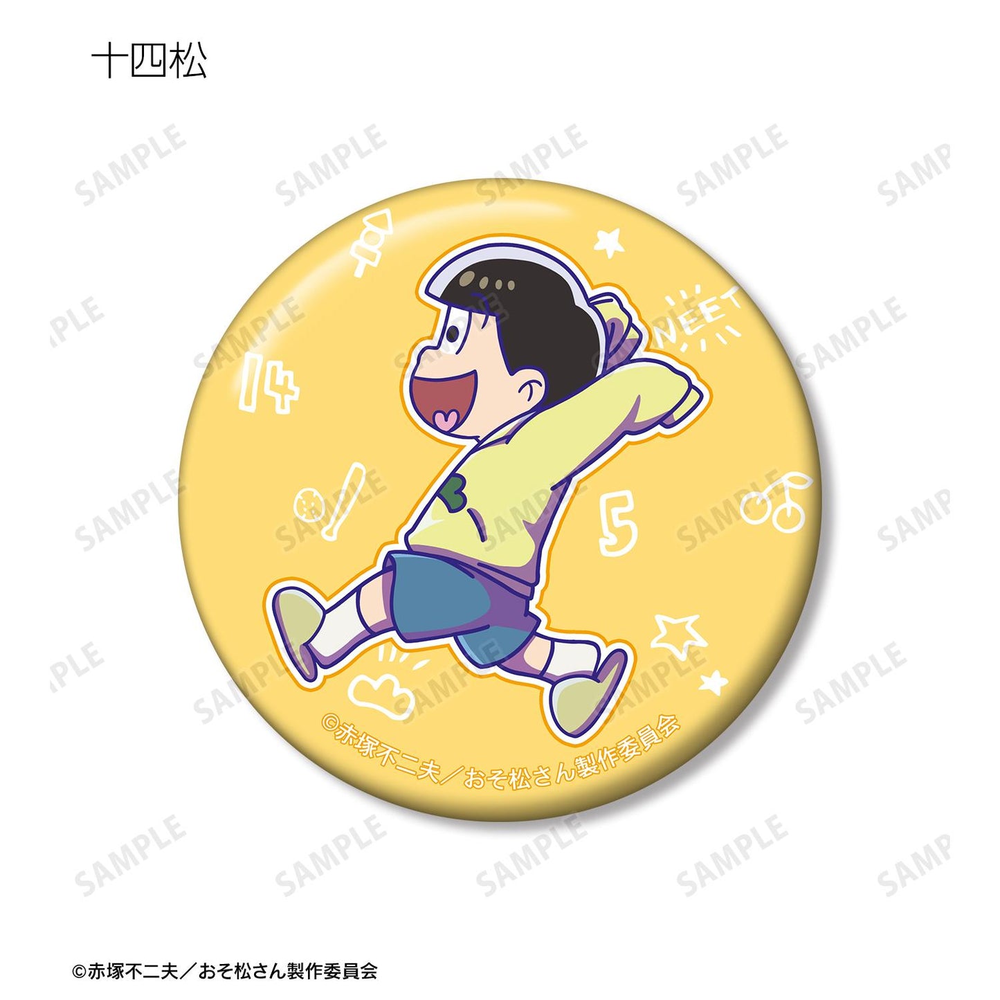 《阿松》_Chibitoko徽章6枚套裝