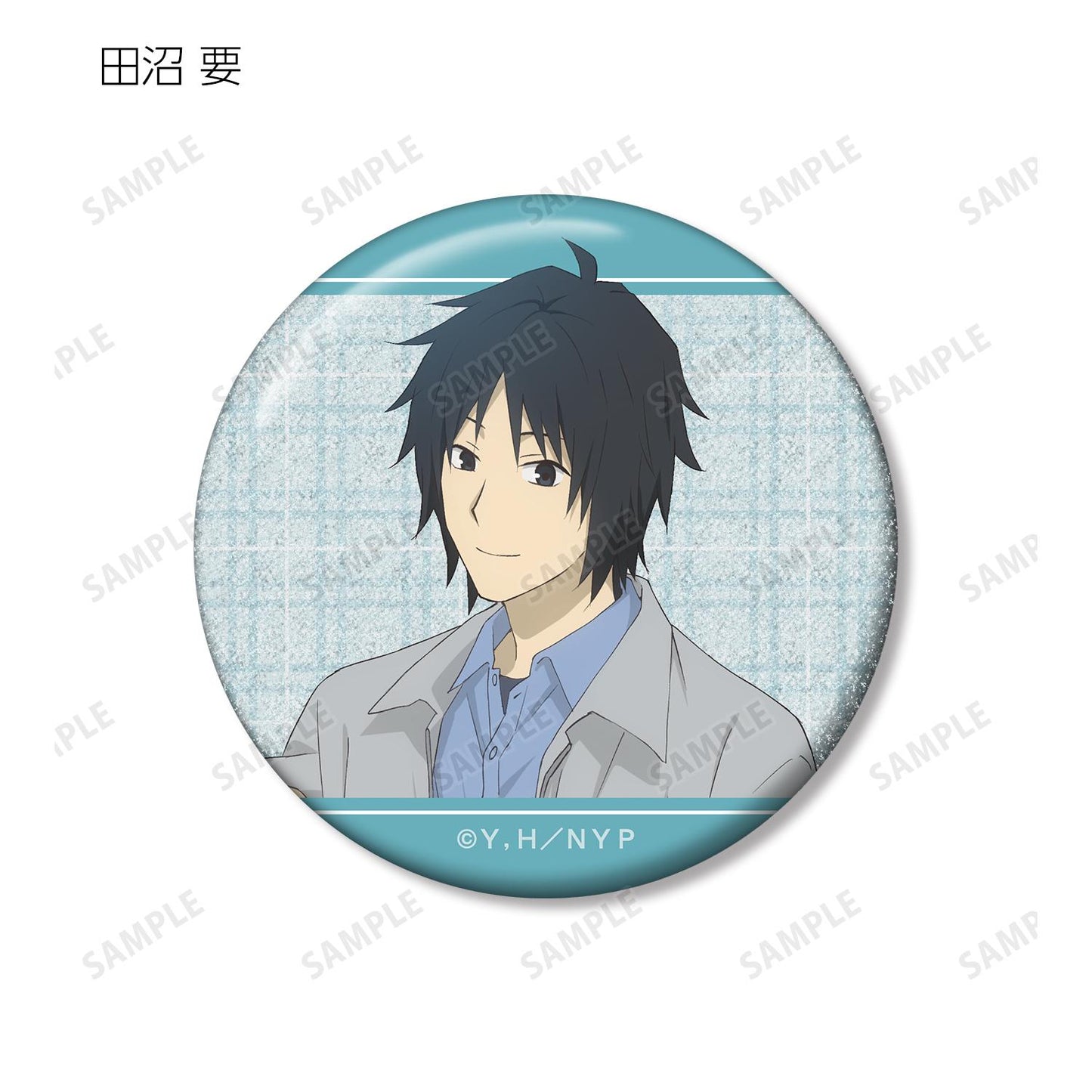 《夏目友人帳》全新繪製冬季服裝版 亮片徽章 盲盒(整盒/6個裝)