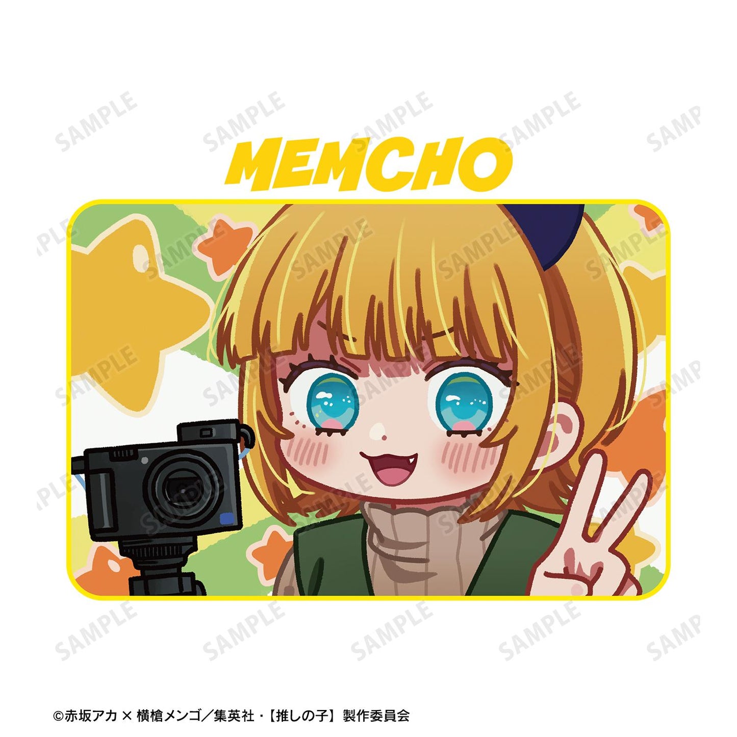 《我推的孩子》 尺碼/XXXL MEMちょ 寬鬆漫畫風格男士T恤