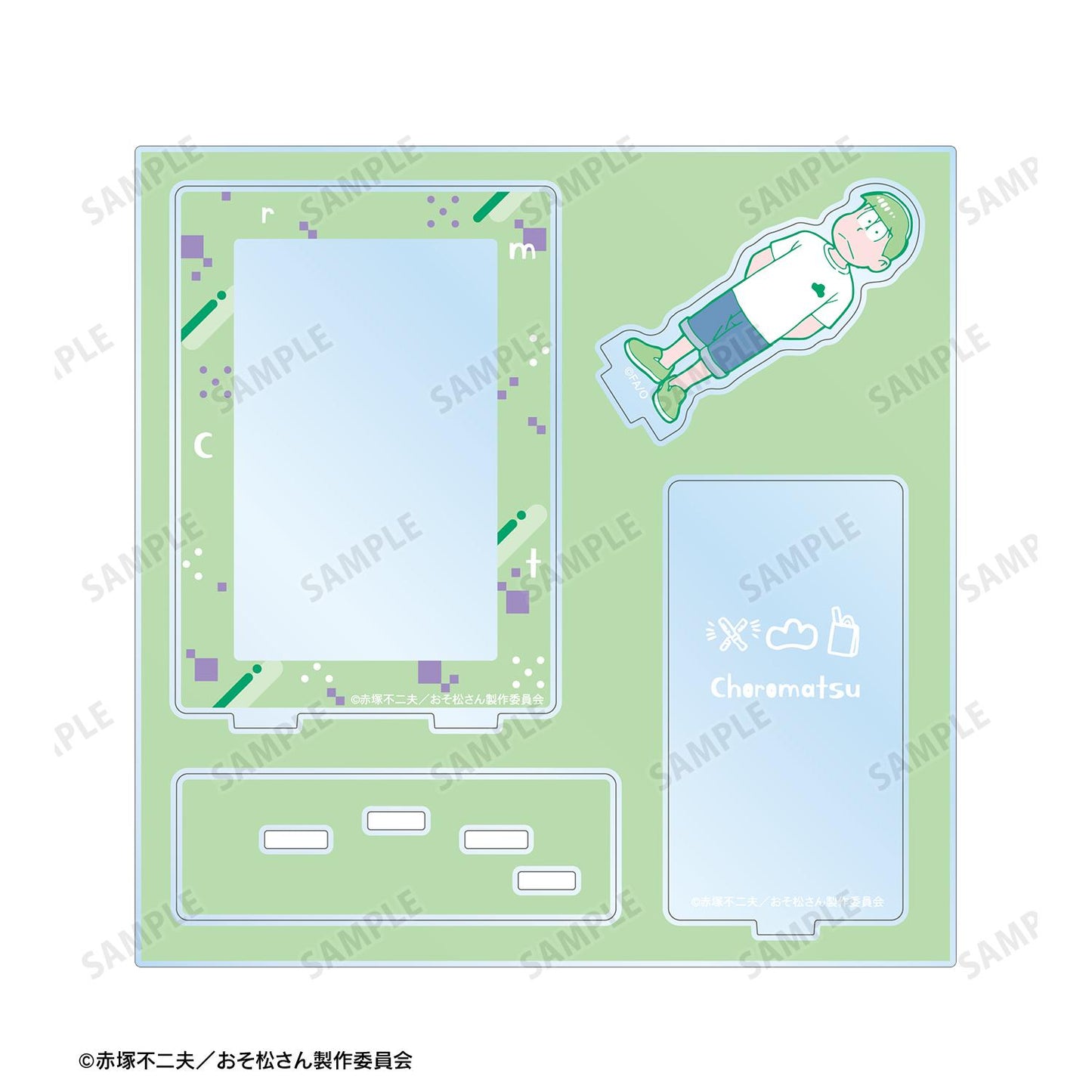 《阿松》輕鬆松迷你照片用亞克力支架