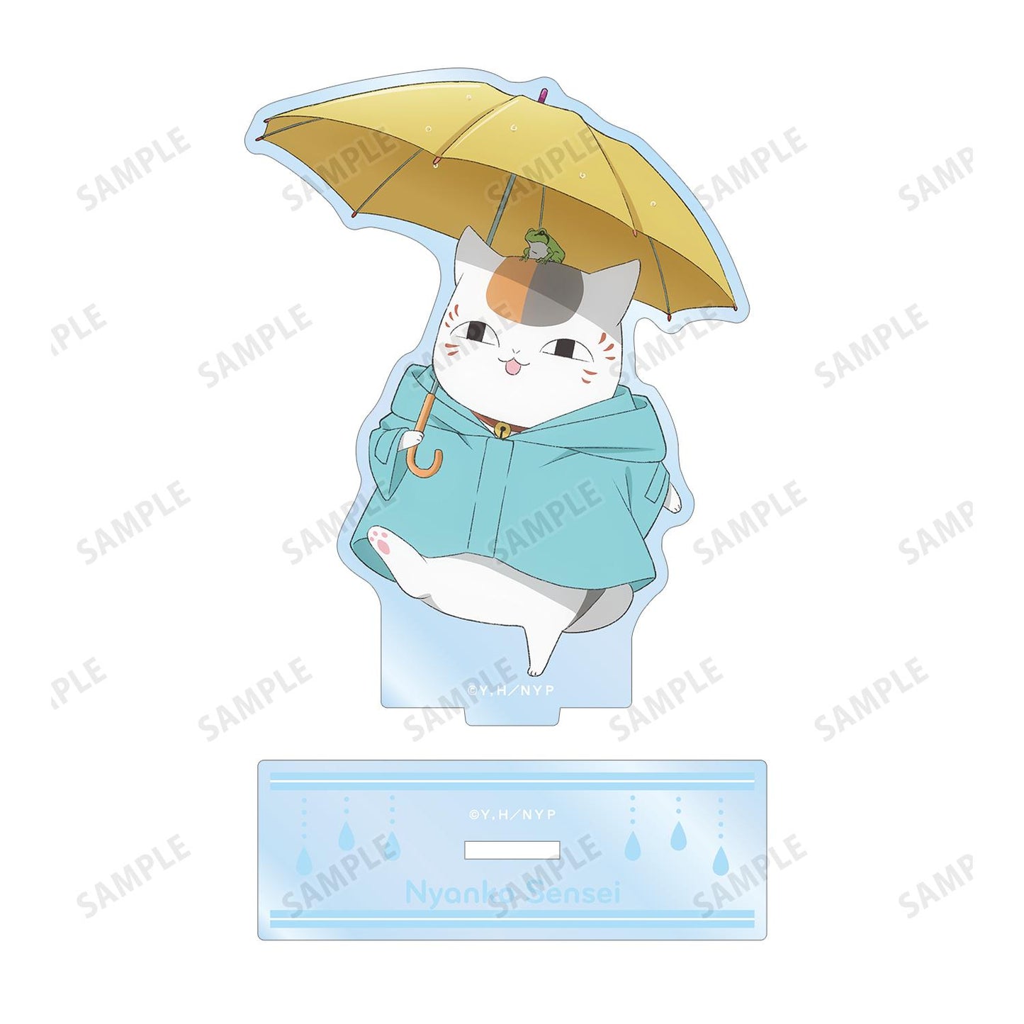 《夏目友人帳》_新繪款 貓咪老師 雨天ver. 大號亞克力立牌