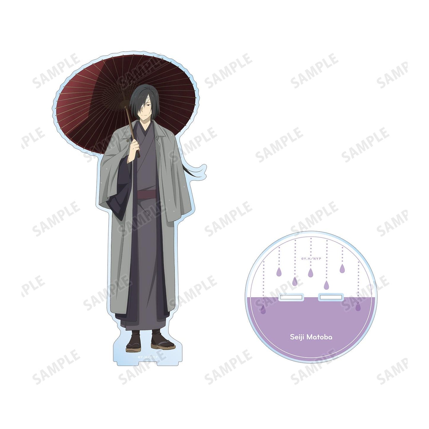 《夏目友人帳》描繪 的場靜司 雨天ver. 特大亞克力立牌