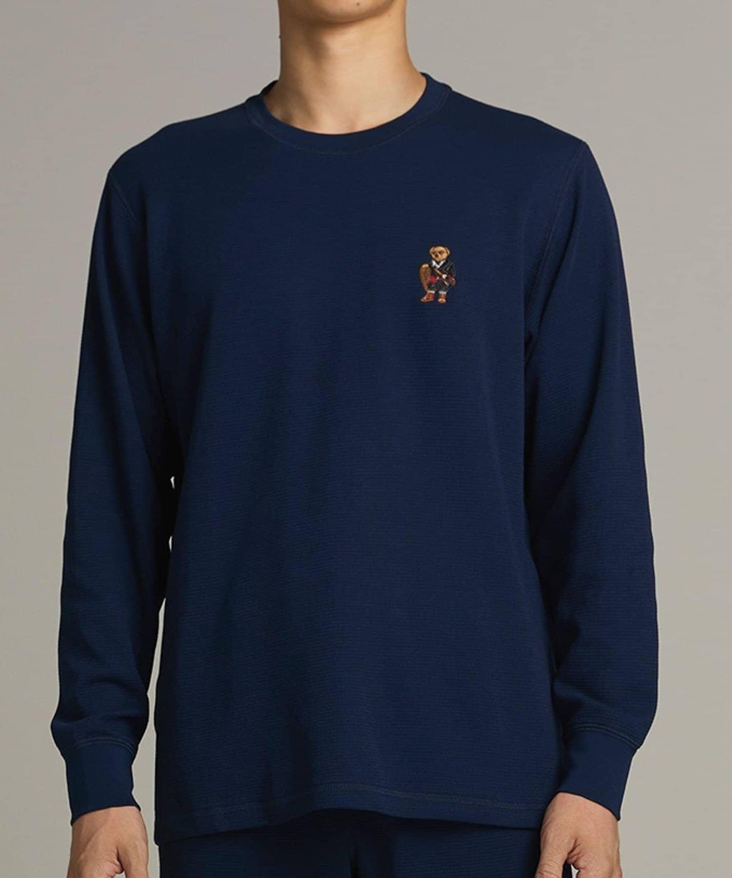 【POLO RALPH LAUREN】華夫格長袖節日家居服