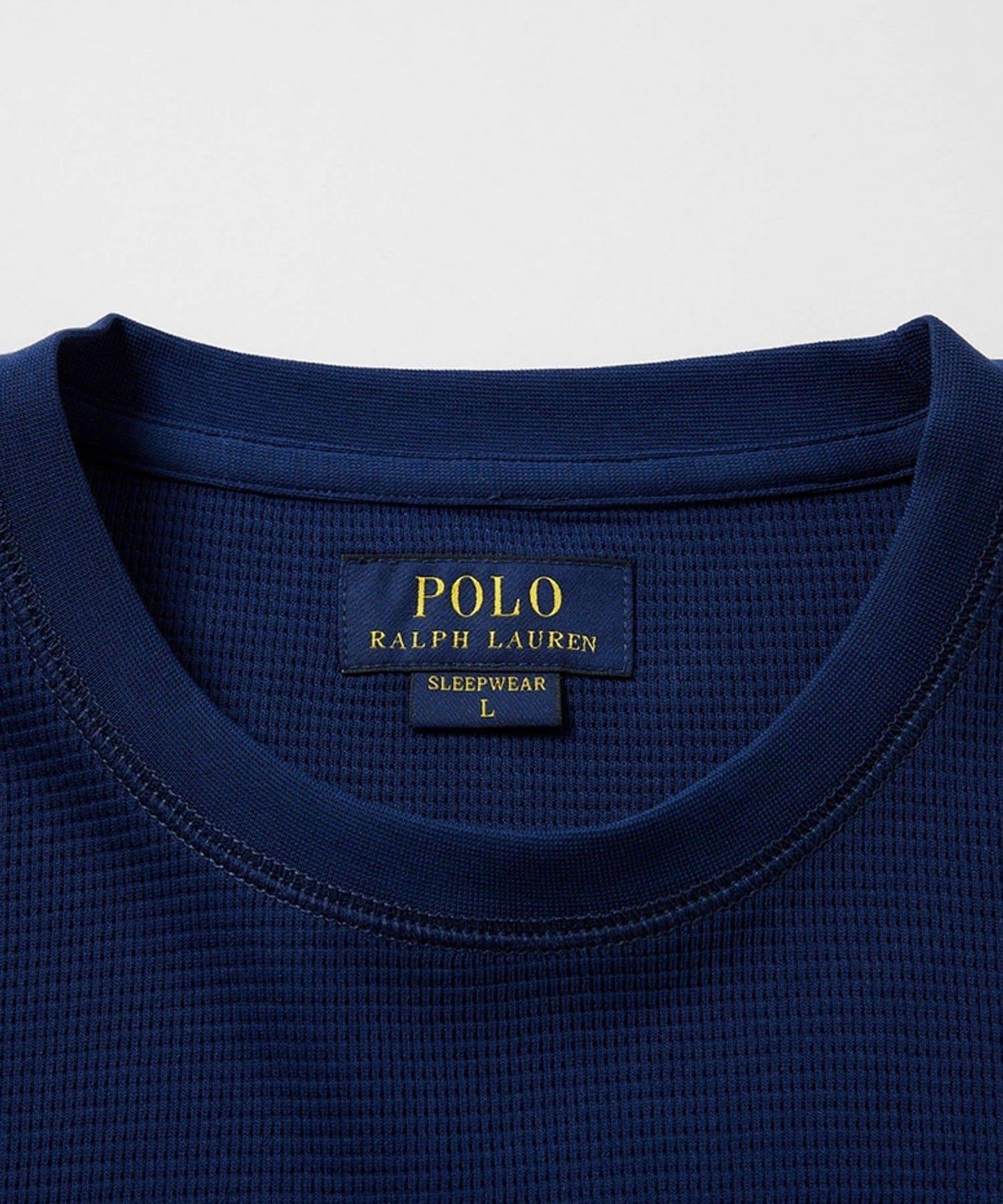 【POLO RALPH LAUREN】華夫格長袖節日家居服