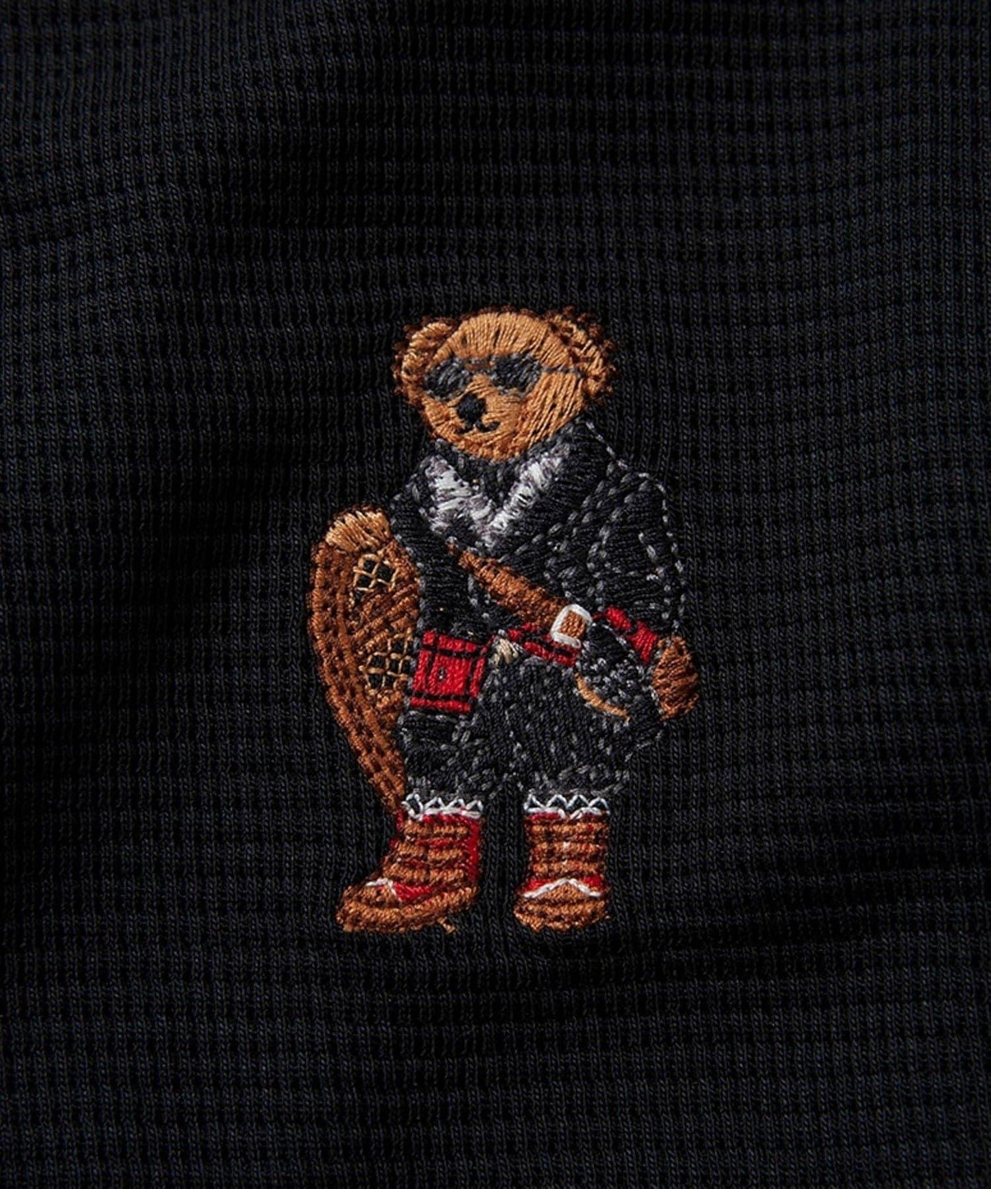 【POLO RALPH LAUREN】華夫格長袖節日家居服