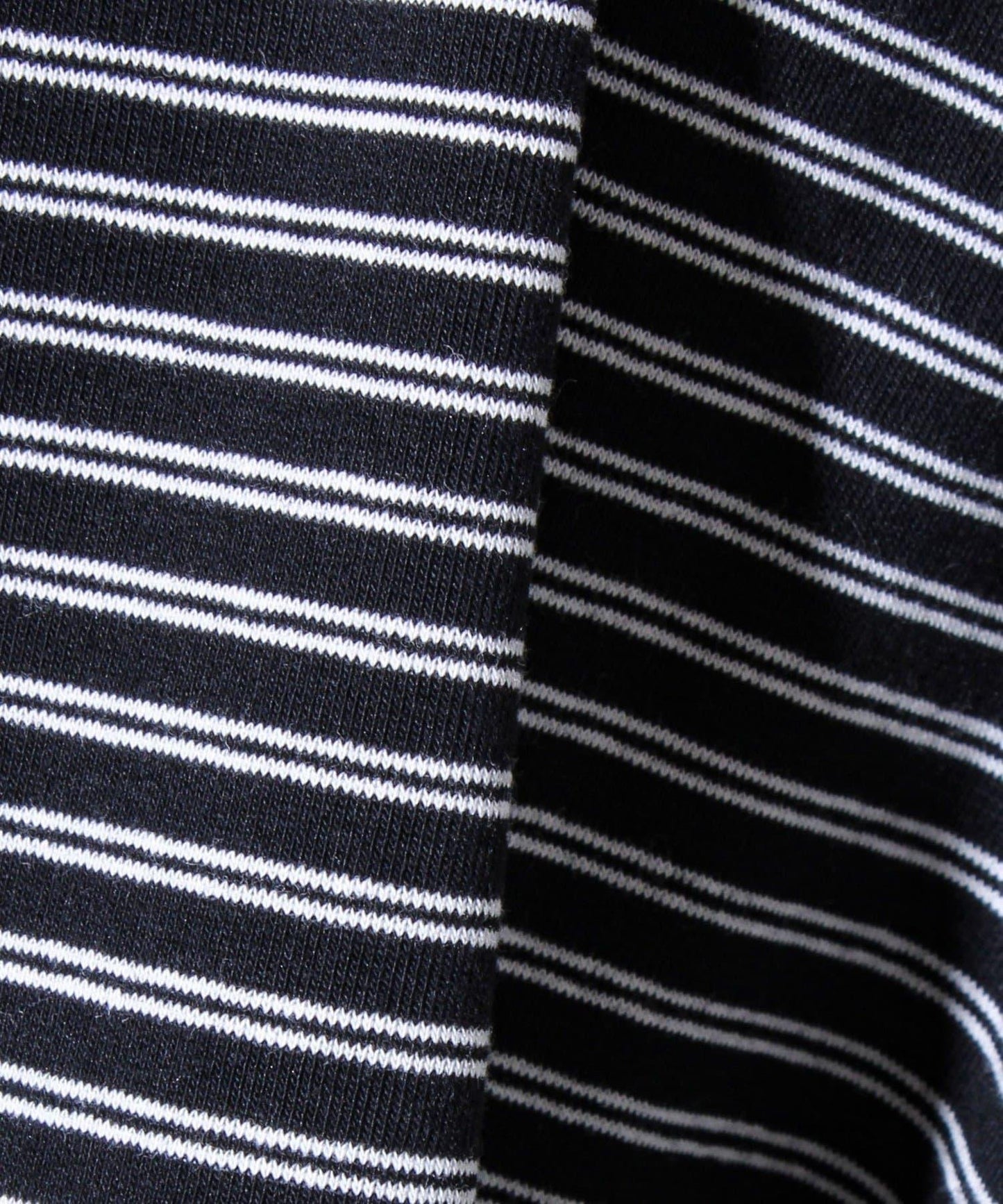 【配色羅紋點綴主打條紋】Hello條紋長袖T恤