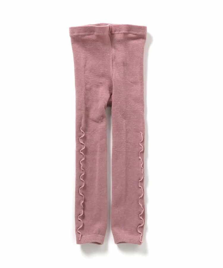 側邊波浪邊打底褲