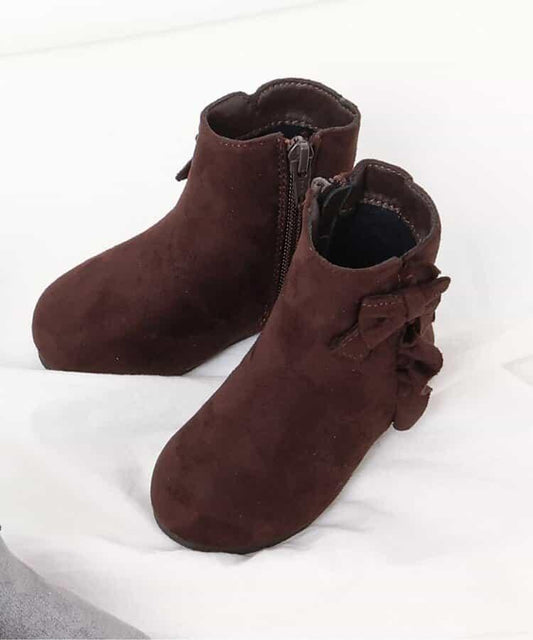 荷葉邊蝴蝶結靴