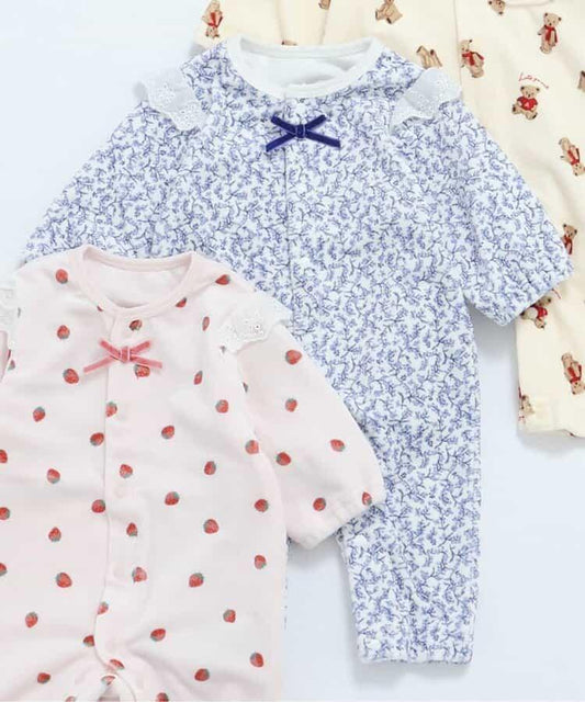 天鵝絨全印花連體衣