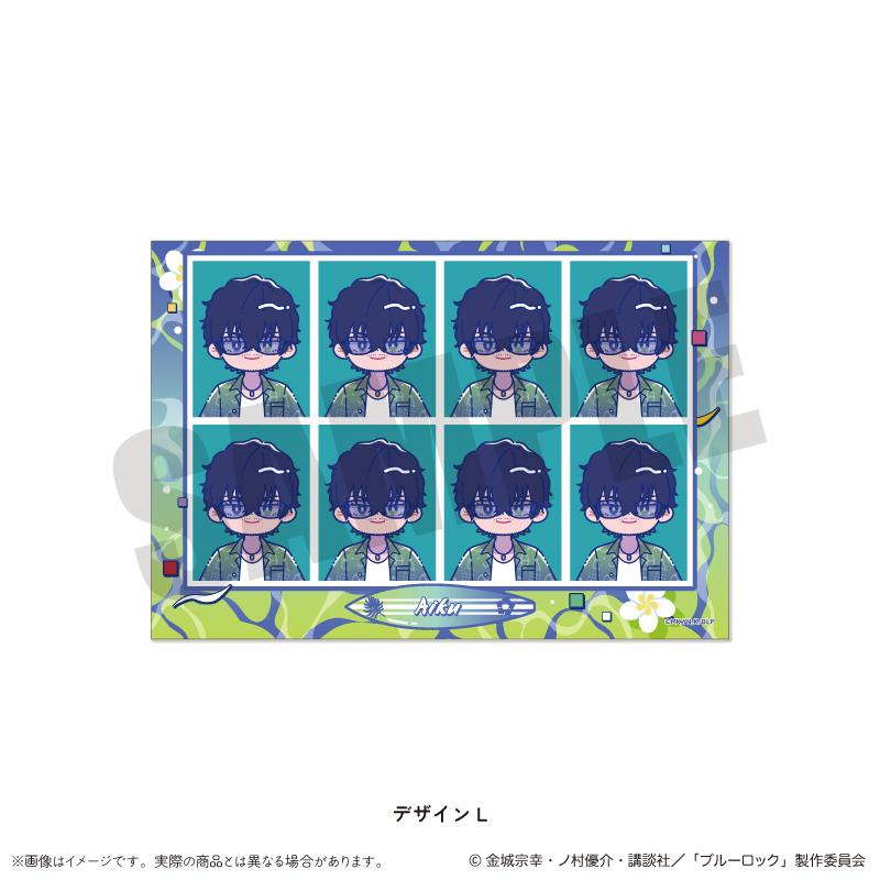 《藍色監獄》證件照風格貼紙 にゅ~とろ 第2彈 L 奧利瓦·愛空