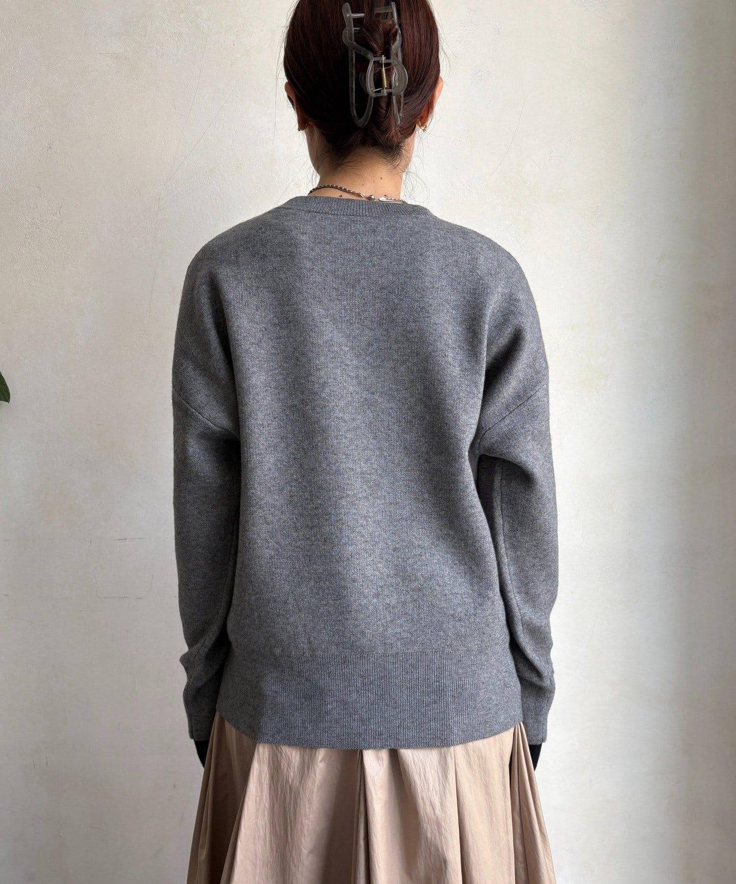 ASCENSION標誌針織上衣