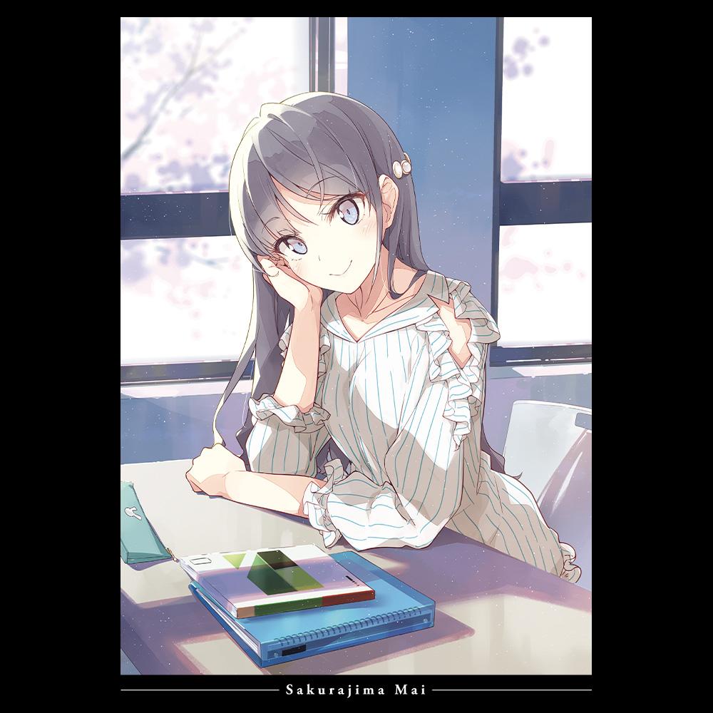 青春豬頭少年不會夢到聖誕老人_M碼_T恤 桜島麻衣
