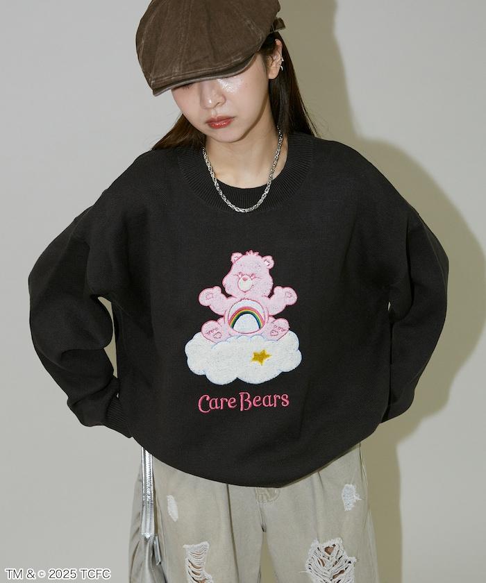 CareBears(TM)/ケアベア(TM) 圓領提花針織衫
