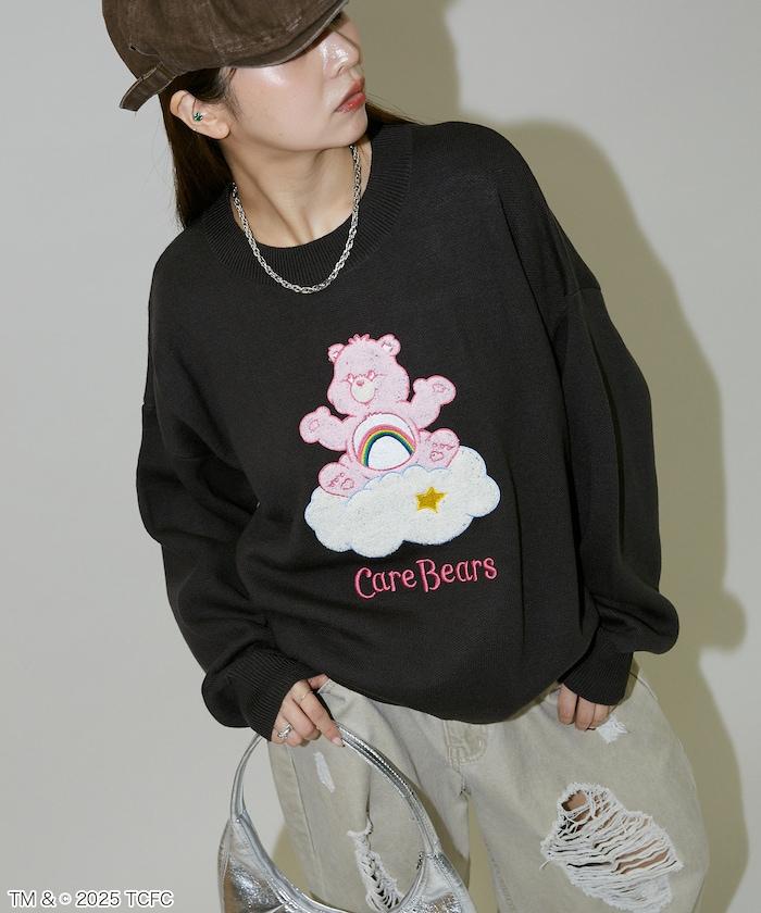 CareBears(TM)/ケアベア(TM) 圓領提花針織衫