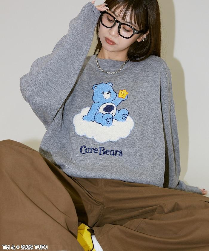 CareBears(TM)/ケアベア(TM) 圓領提花針織衫
