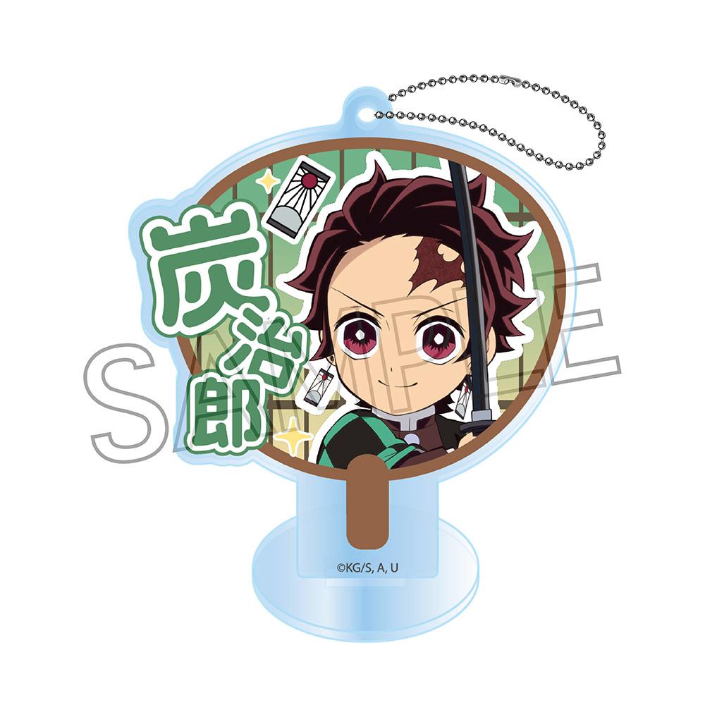 《鬼滅之刃》裝飾團扇鑰匙鏈 A-BOX【BOX/7個裝】
