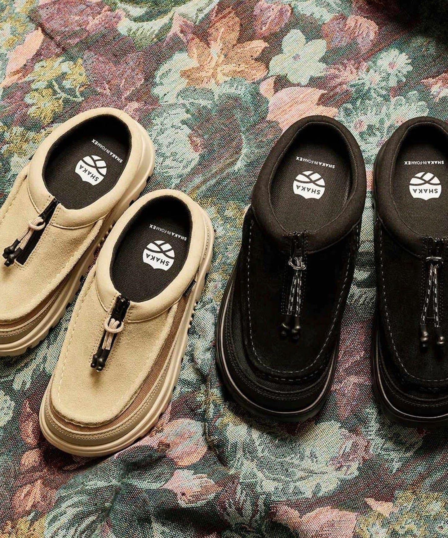 【SHAKA】拉鍊莫卡辛穆勒鞋 ZIP MOCCASIN MULE EX