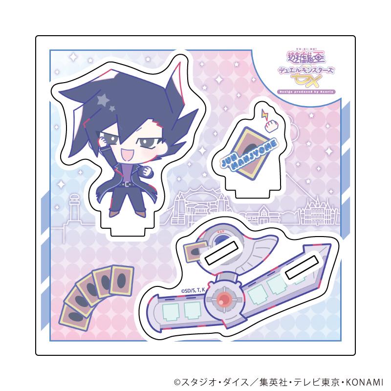 遊戲王決鬥怪獸GX Design produced by Sanrio 亞克力立牌02/萬丈目準(聯名插畫)