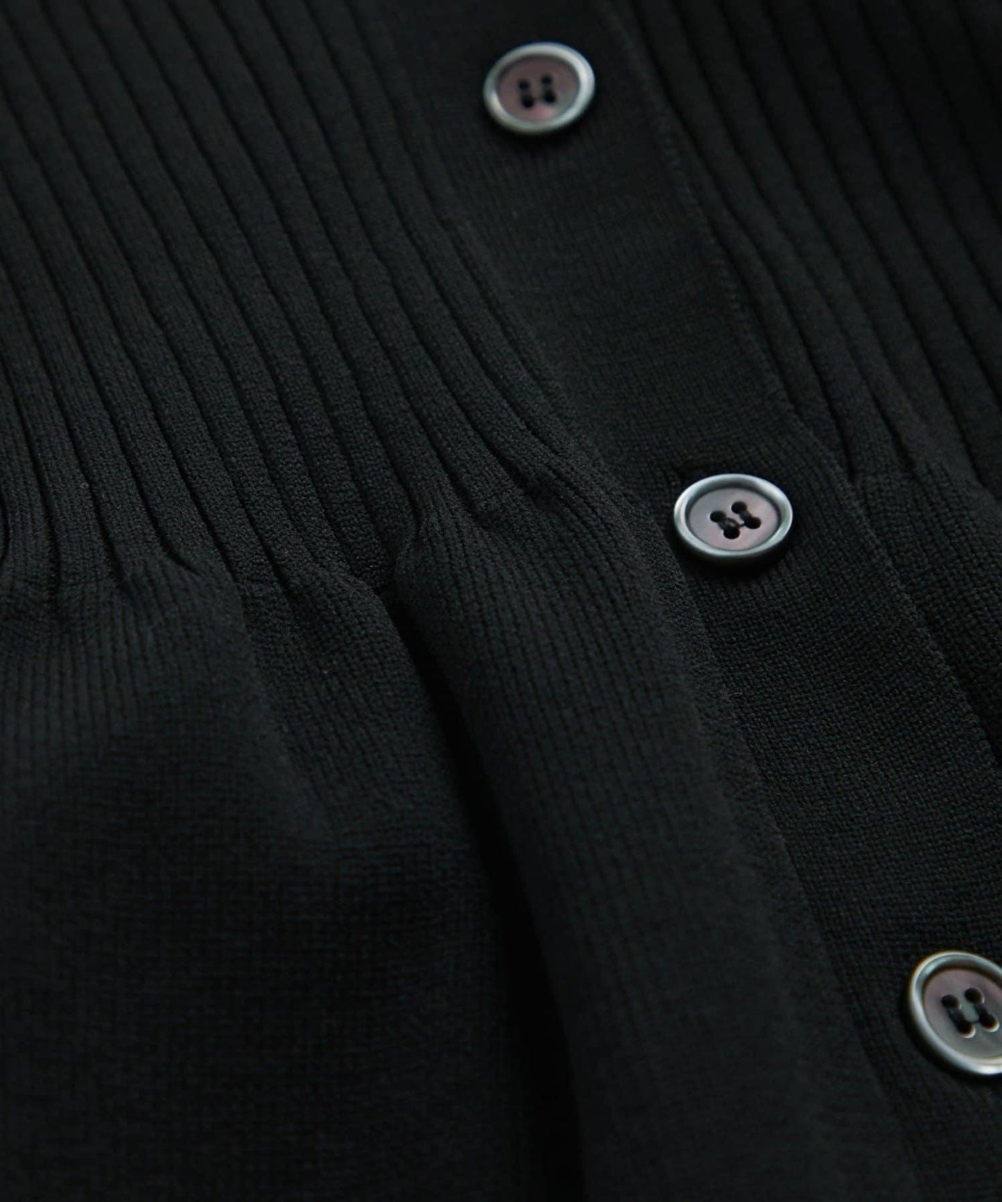 大人可愛荷葉邊針織開衫