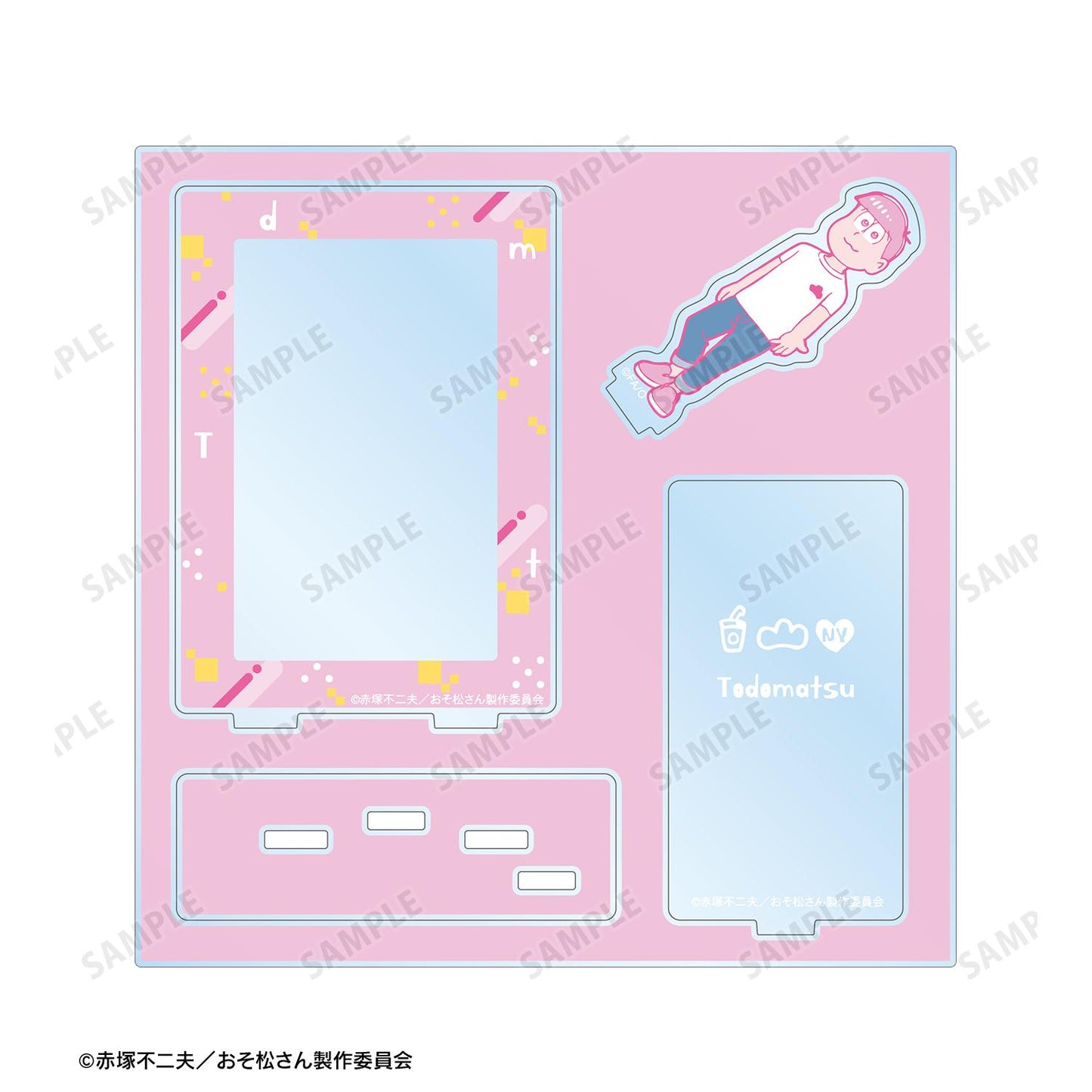 《阿松》託託松迷你照片用亞克力支架