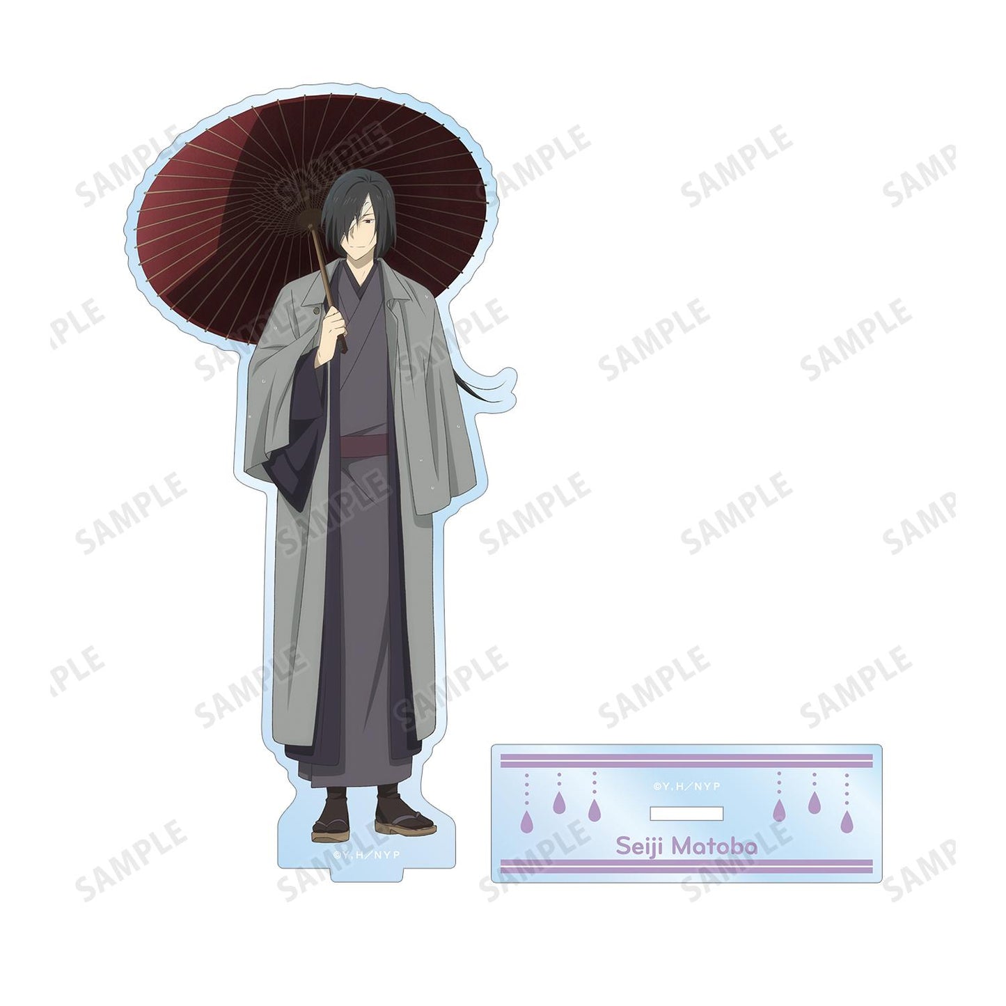《夏目友人帳》描繪 的場靜司 雨天ver. 大號亞克力立牌