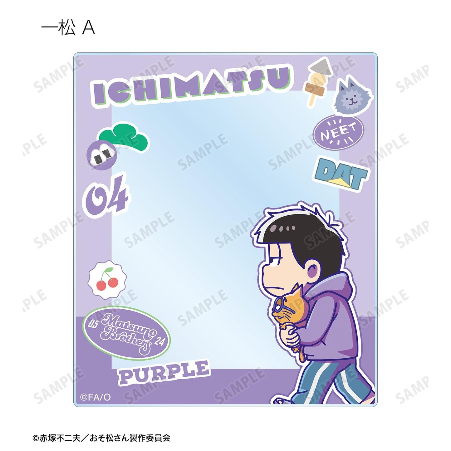 《阿松》 隨機迷你角色亞克力卡片(單品/全套BOX)【BOX/12個裝】