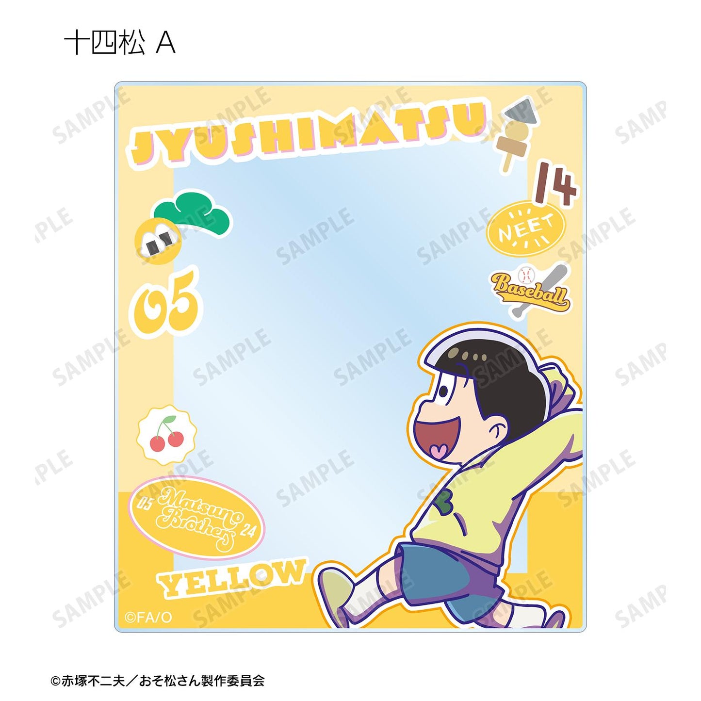 《阿松》 隨機迷你角色亞克力卡片(單品/全套BOX)【BOX/12個裝】