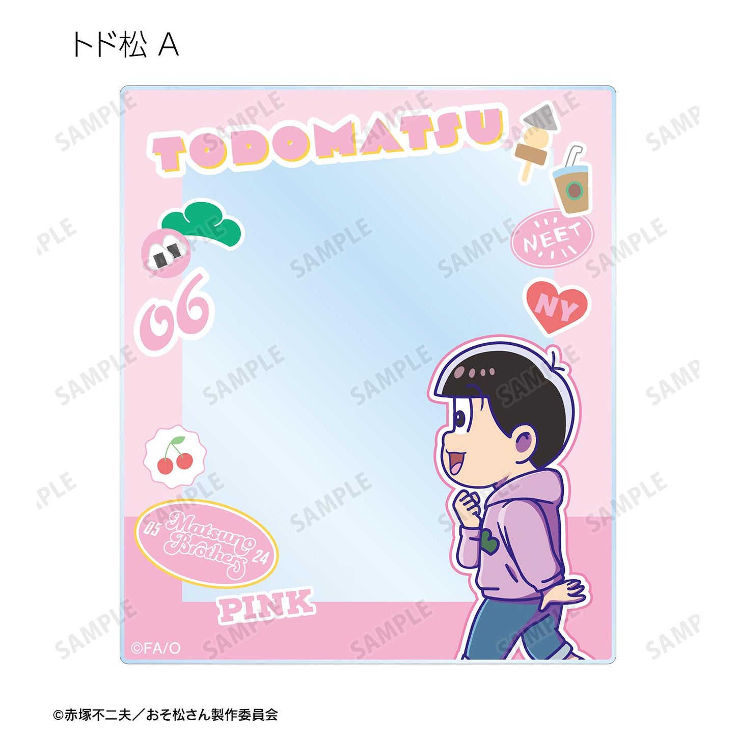 《阿松》 隨機迷你角色亞克力卡片(單品/全套BOX)【BOX/12個裝】