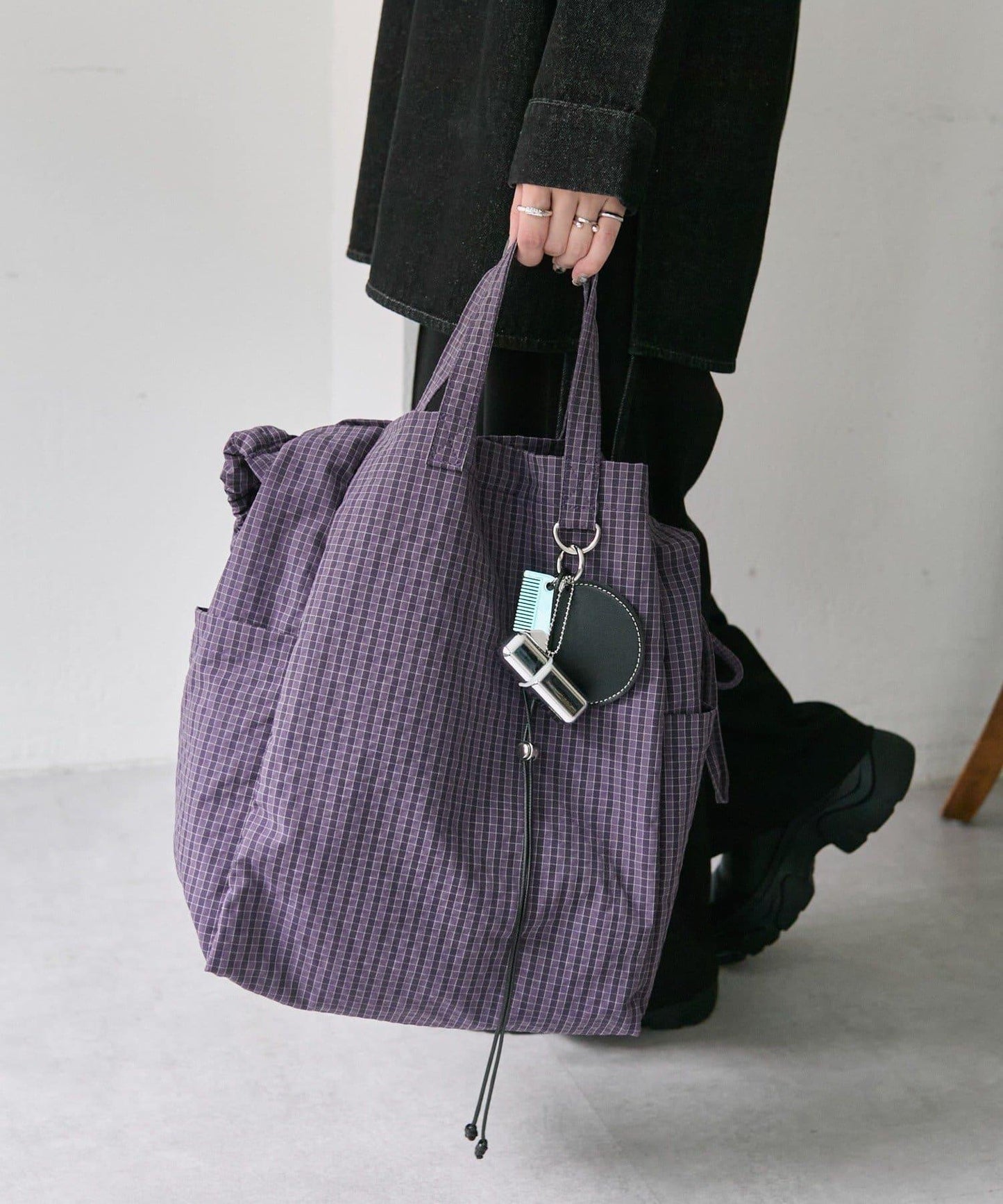 コーム付ネックストラップ 帶梳子頸掛繩