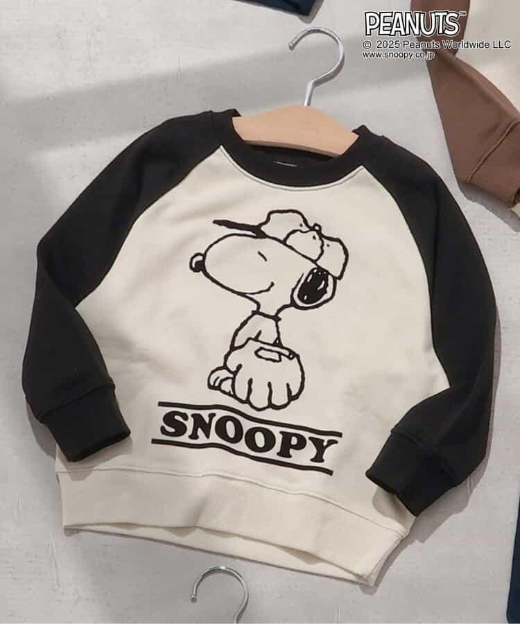 《PEANUTS》聯名插肩袖衛衣