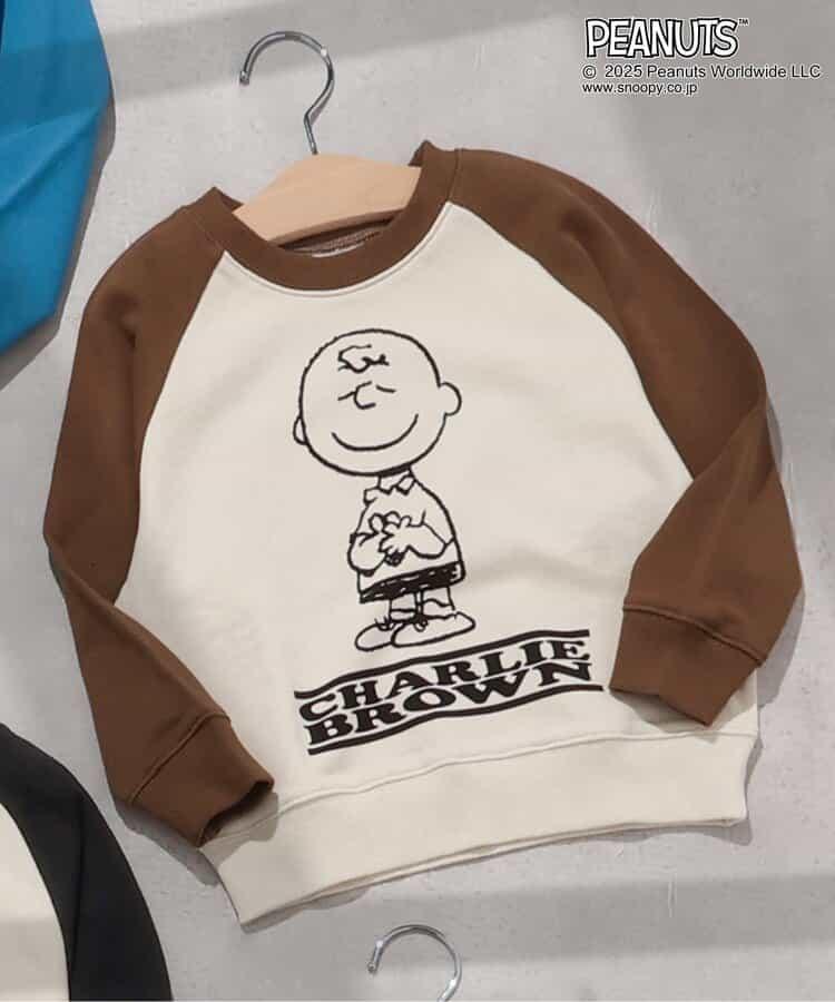 《PEANUTS》聯名插肩袖衛衣