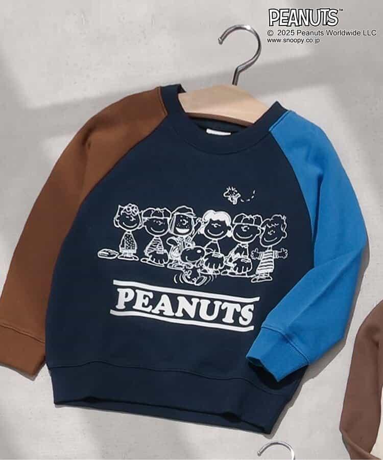 《PEANUTS》聯名插肩袖衛衣