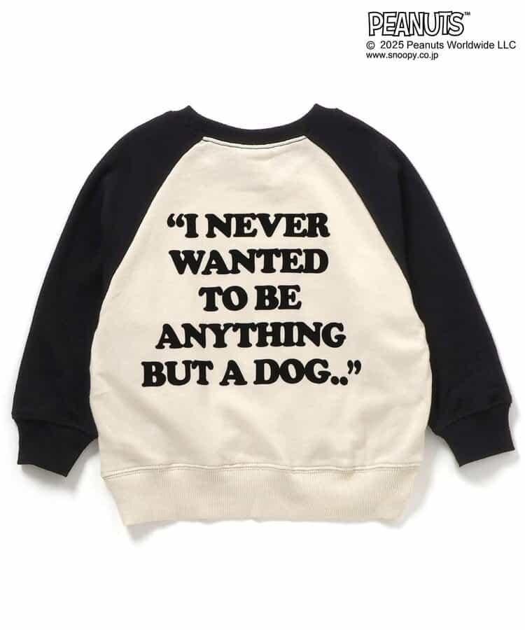 《PEANUTS》聯名插肩袖衛衣