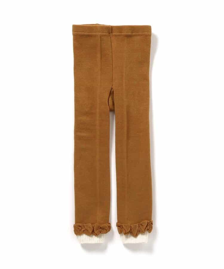 下襬荷葉邊打底褲