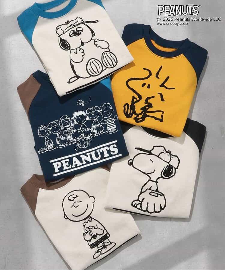 《PEANUTS》聯名插肩袖衛衣