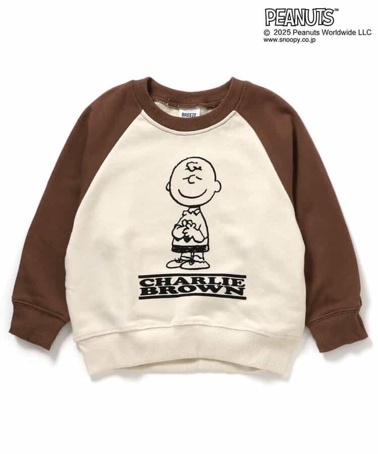《PEANUTS》聯名插肩袖衛衣