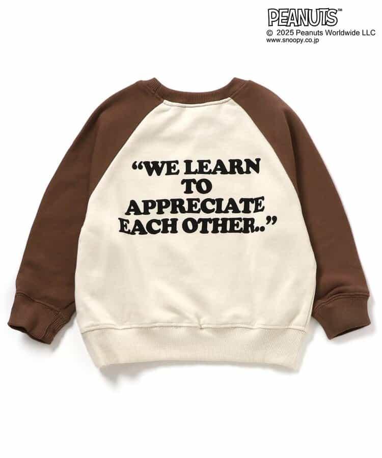 《PEANUTS》聯名插肩袖衛衣