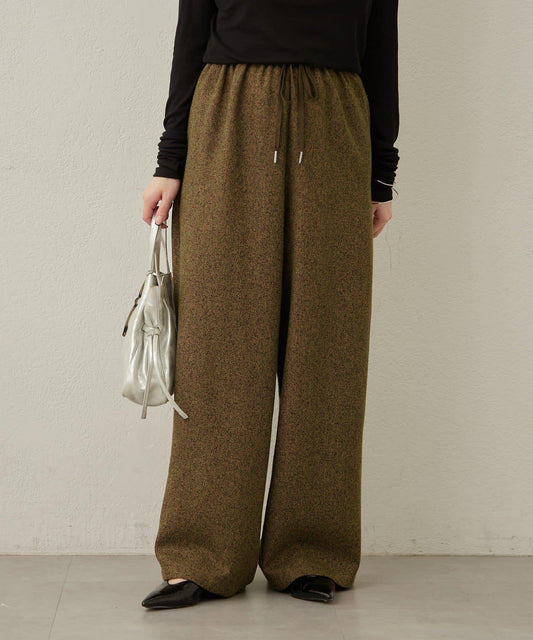 【可搭配套裝穿著◎】粗花呢休閒褲